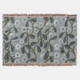 Fluffy flower patroon ontwerp deken