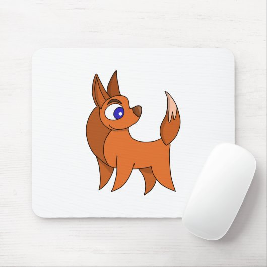 Fluffy Fox Muismat (Met muis)