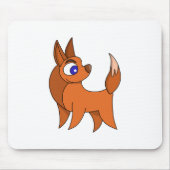 Fluffy Fox Muismat (Voorkant)