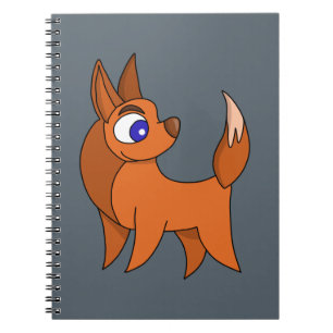 Fluffy Fox Notitieboek