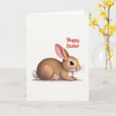 Fluffy Friend Faux Foil Card Kaart (Gele Bloem)