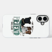 Fluffy Friend voor altijd Case-Mate iPhone Case (Achterkant (horizontaal))