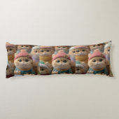 Fluffy Friends Forever Lichaamskussen (Achterkant)