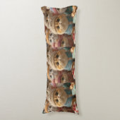 Fluffy Friends Forever Lichaamskussen (Voorkant Verticaal)