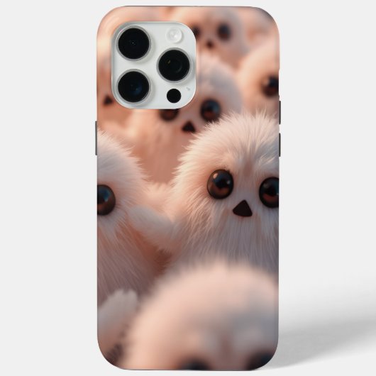 Fluffy Friends Phone Case (Achterkant)