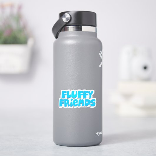 Fluffy Friends Sticker (HydroFlask)