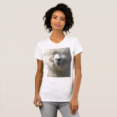 Fluffy Gandalf de alpaca T-shirt (Voorkant volledig)