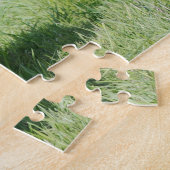 Fluffy German Shepherd Dog and Puppy Legpuzzel (Zijkant)