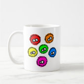 Fluffy Germs Koffiemok (Links)