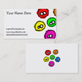 Fluffy Germs Visitekaartje (Voorkant / Achterkant)