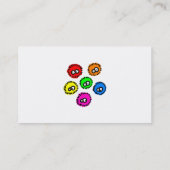 Fluffy Germs Visitekaartje (Achterkant)