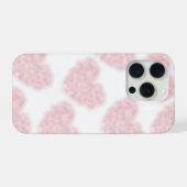 Fluffy Katoenen Hart iPhone Hoesje (Achterkant horizontaal)