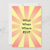 Fluffy Kitten uitnodiging (Achterkant)