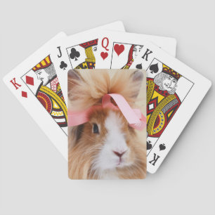 Fluffy Lionhead Bunny Rabbit-speelkaarten Pokerkaarten