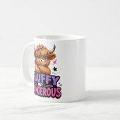 Fluffy maar gevaarlijk koffiemok (Voorkant links)