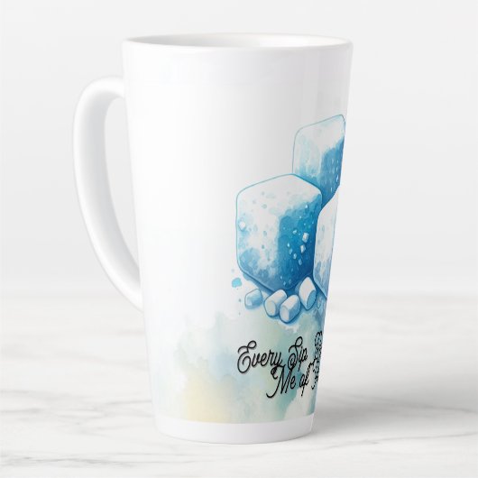 Fluffy Marshmallow-herinnering Latte Mok (Linkerhoek)