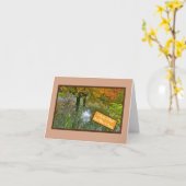 FLUFFY MILKPOD/I MAAKTE EEN WISH EN BLEEF HET GROO KAART (Gele Bloem)