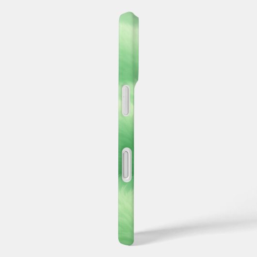 Fluffy Mint Kitten iPhone Case – Schattigee Cartoo (Achterkant / Rechts)
