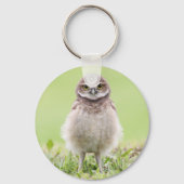 Fluffy Owlet Sleutelhanger (Voorkant)
