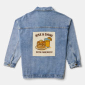 Fluffy Pannenkoeken & Vers Sinaasappel Juice – Ont Denim Jacket (Achterkant)
