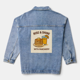 Fluffy Pannenkoeken & Vers Sinaasappel Juice – Ont Denim Jacket