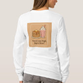 Fluffy Pannenkoeken & Vers Sinaasappel Juice – Ont T-shirt (Achterkant)