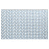 Fluffy Pastel Blue Lamb Pattern Stof (Yard (91,4 cm))