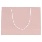 Fluffy Pink Highlands Schotse Koe Groot Cadeauzakje (Achterkant)