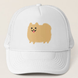 Fluffy Pommerse Schattigee hond Trucker Pet