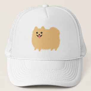 Fluffy Pommerse Schattigee hond Trucker Pet