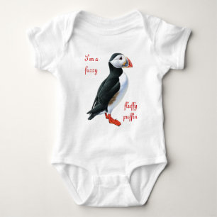 Fluffy Puffin Romper