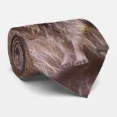 Fluffy Raccoon Wildlife Art Neckwear Stropdas (Opgerold)