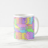 Fluffy Rainbow Dogs Koffiemok (Voorkant rechts)