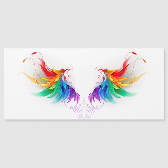 Fluffy Rainbow Wings (Voorkant)