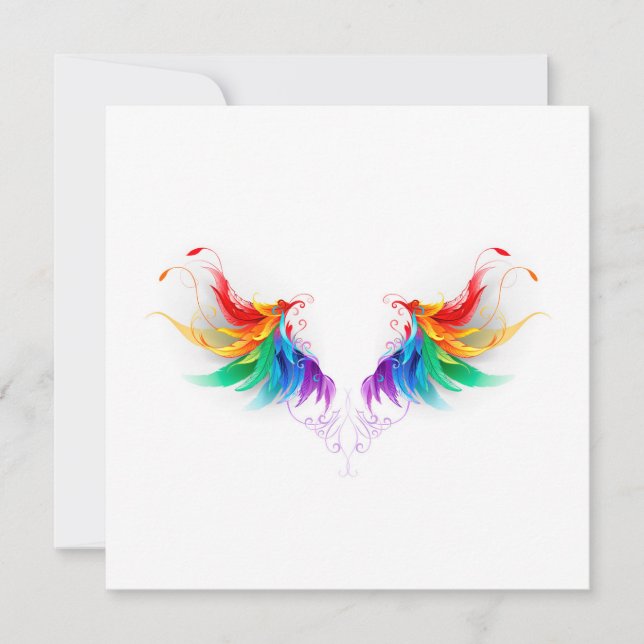 Fluffy Rainbow Wings (Voorkant)