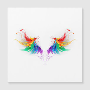 Fluffy Rainbow Wings