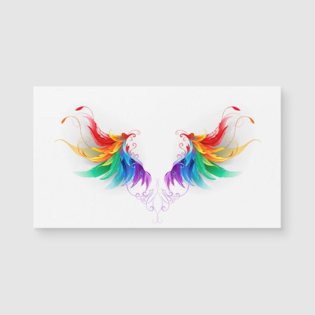 Fluffy Rainbow Wings (Voorkant)