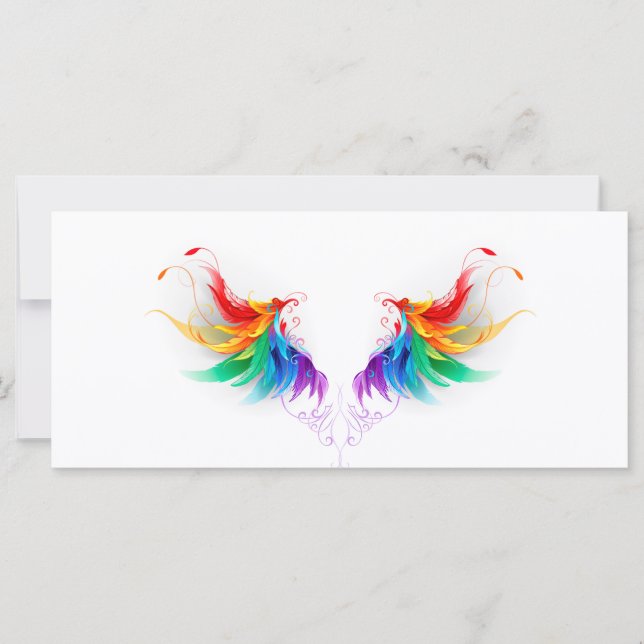 Fluffy Rainbow Wings (Voorkant)