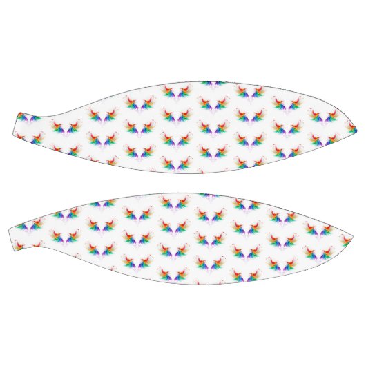 Fluffy Rainbow Wings Basketbal (Panelen)