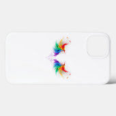 Fluffy Rainbow Wings Case-Mate iPhone Case (Achterkant (horizontaal))