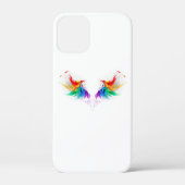 Fluffy Rainbow Wings Case-Mate iPhone Case (Achterkant)