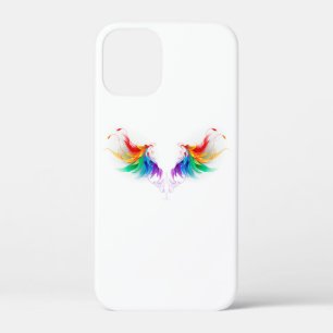 Fluffy Rainbow Wings Case-Mate iPhone Case