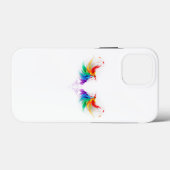 Fluffy Rainbow Wings Case-Mate iPhone Case (Achterkant (horizontaal))