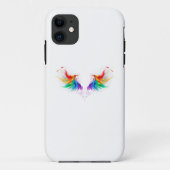 Fluffy Rainbow Wings Case-Mate iPhone Case (Achterkant)