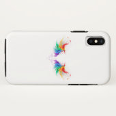 Fluffy Rainbow Wings Case-Mate iPhone Case (Achterkant (horizontaal))
