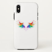 Fluffy Rainbow Wings Case-Mate iPhone Case (Achterkant)