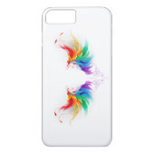 Fluffy Rainbow Wings Case-Mate iPhone Case (Achterkant)