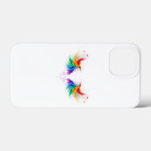 Fluffy Rainbow Wings Case-Mate iPhone Case (Achterkant (horizontaal))