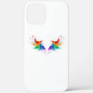 Fluffy Rainbow Wings Case-Mate iPhone Case