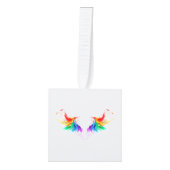 Fluffy Rainbow Wings Decoratie (Voorkant)